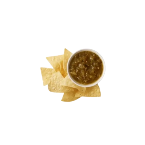Chips Tomatillo Green Chili Salsa