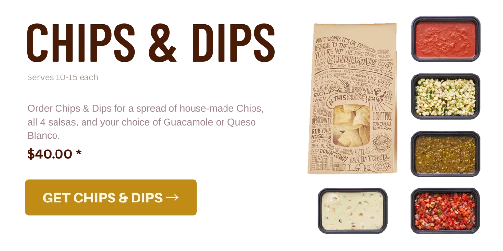 Chipotle Catering Menu with Prices 2026 6 CHIPOTLE-CHIP-DIPS