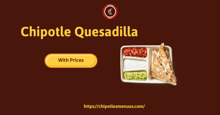 Chipotle Quesadilla