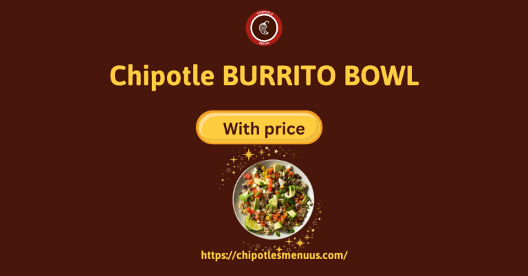 Chipotle BURRITO BOWL