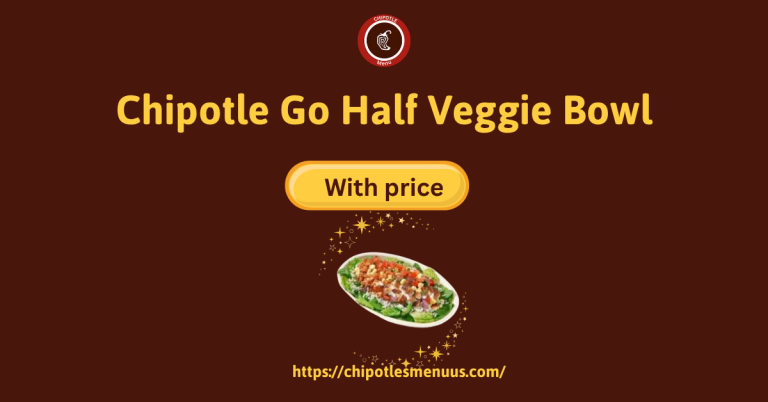 Chipotle Go Half Veggie Bowl