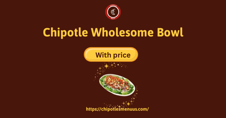 Chipotle Wholesome Bowl