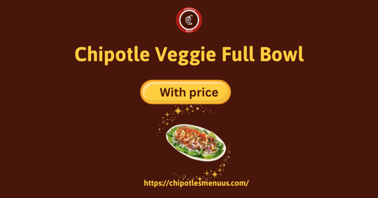 Chipotle Veggie Full Bowl
